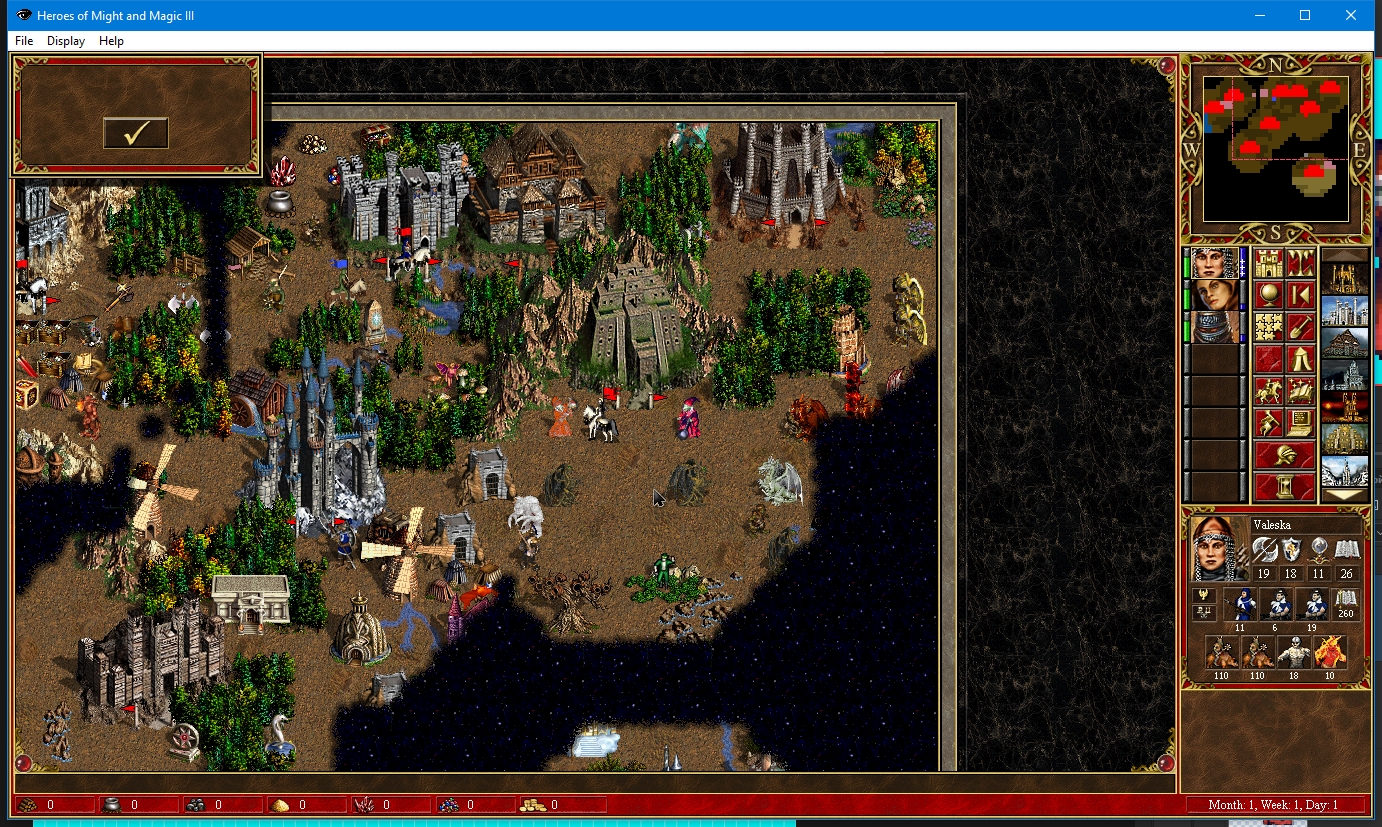 Heroes of might and Magic 3 замки